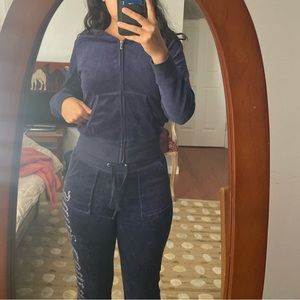 Juicy navy tracksuit